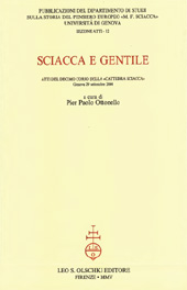 Capítulo, Il Romanticismo in Gentile e Sciacca, L.S. Olschki