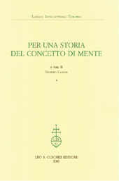Kapitel, La mente immagine : Paolo, gli gnostici, Origene, Agostino, L.S. Olschki