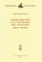 E-book, Cesare Baronio e la tipografia dell'Oratorio : impresa e ideologia, L.S. Olschki