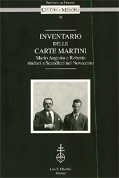E-book, Inventario delle carte Martini : Mario Augusto e Roberto, sindaci a Scandicci nel Novecento, L.S. Olschki