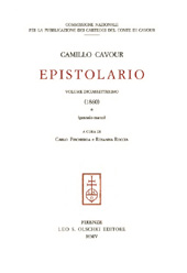 E-book, Epistolario : volume XVII, 1860, Cavour, Camillo Benso, conte di., L.S. Olschki