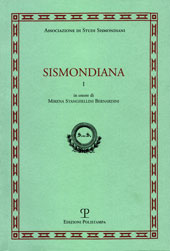 E-book, Sismondiana : I : in onore di Mirena Stanghellini Bernardini, Polistampa