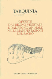 Chapter, Un rituale di fondazione nell'area alpha di Tarquinia, "L'Erma" di Bretschneider