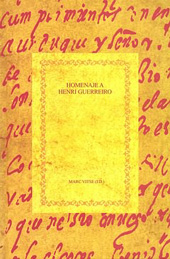 Capítulo, El conocimiento de la hagiografía medieval castellana : estado de la cuestión, Iberoamericana Vervuert