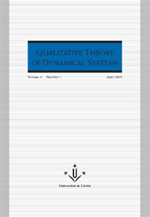Fascicule, Qualitative Theory of Dynamical Systems : 6, 1, 2005, Edicions de la Universitat de Lleida
