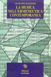 E-book, La musica nell'ermeneutica contemporanea, Mazzoni, Augusto, Mimesis