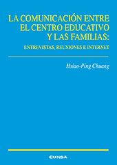 eBook, La comunicación entre el centro educativo y las familias : entrevistas, reuniones e internet, EUNSA