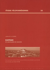 E-book, Kastraki : un sanctuaire en Laconie, La Genière, Juliette de, 1927-, École française d'Athènes