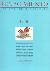 Fascicolo, Renacimiento : revista de literatura : 47/48/49/50, 2005, Renacimiento
