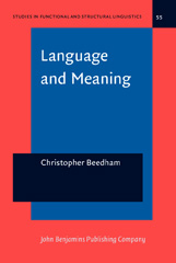 E-book, Language and Meaning, Beedham, Christopher, John Benjamins Publishing Company