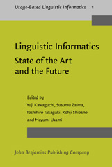E-book, Linguistic Informatics : State of the Art and the Future, John Benjamins Publishing Company