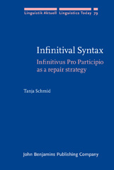 E-book, Infinitival Syntax, Schmid, Tanja, John Benjamins Publishing Company