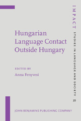 E-book, Hungarian Language Contact Outside Hungary, John Benjamins Publishing Company