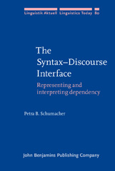 E-book, The Syntax-Discourse Interface, John Benjamins Publishing Company