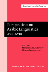 E-book, Perspectives on Arabic Linguistics, John Benjamins Publishing Company