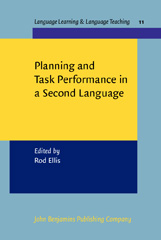 E-book, Planning and Task Performance in a Second Language, John Benjamins Publishing Company