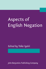 E-book, Aspects of English Negation, John Benjamins Publishing Company
