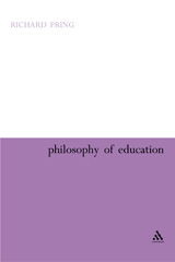 E-book, The Philosophy of Education, Bloomsbury Publishing