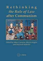 E-book, Rethinking the Rule of Law after Communism, Central European University Press