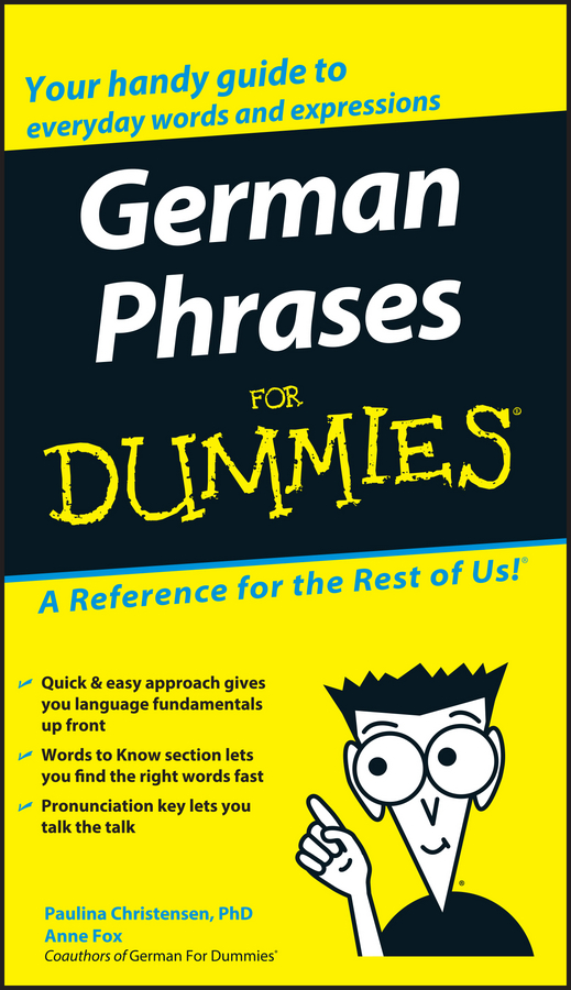 E-book, German Phrases For Dummies, For Dummies