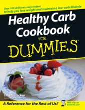 E-book, Healthy Carb Cookbook For Dummies, For Dummies