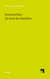 E-book, Der Streit der Fakultäten, Felix Meiner Verlag