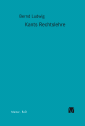 E-book, Kants Rechtslehre, Felix Meiner Verlag