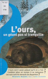 eBook, L'ours, un géant pas si tranquille, Gallimard (réédition numérique FeniXX)