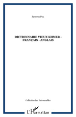 E-book, Dictionnaire vieux Khmer - Français - Anglais, L'Harmattan