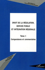 E-book, Droit de la régulation, service public et intégration région, L'Harmattan