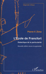 eBook, Ecole de Francfort, Zima, Pierre V., L'Harmattan