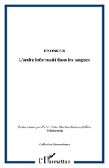 E-book, Enoncer : L'ordre informatif dans les langues, L'Harmattan