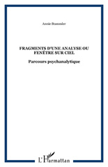 E-book, Fragments d'une analyse ou Fenêtre sur ciel : Parcours psychanalytique, L'Harmattan
