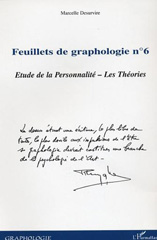 eBook, Feuillets de graphologie : Etude de la Personnalité - Les Théories, L'Harmattan