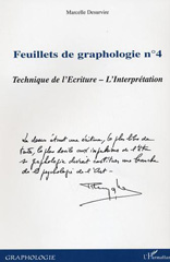 E-book, Feuillets de graphologie : Technique de l'Ecriture - L'Interprétation, L'Harmattan