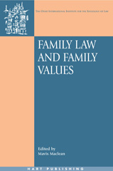 eBook, Family Law and Family Values, Hart Publishing