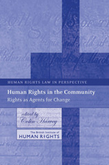 eBook, Human Rights in the Community, Hart Publishing