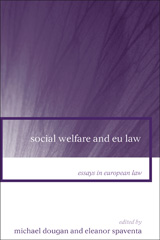 E-book, Social Welfare and EU Law, Hart Publishing