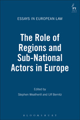 eBook, The Role of Regions and Sub-National Actors in Europe, Hart Publishing