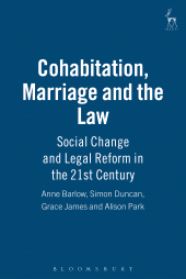 E-book, Cohabitation, Marriage and the Law : Social Change and Legal Reform in the 21st Century, Hart Publishing