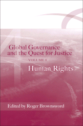 E-book, Global Governance and the Quest for Justice - Volume IV : Human Rights, Hart Publishing