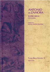 E-book, Teatro breve completo de Antonio de Zamora, Iberoamericana Editorial Vervuert