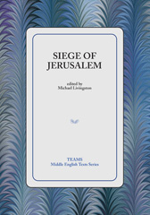 E-book, Siege of Jerusalem, Medieval Institute Publications