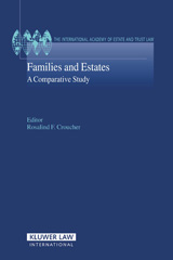 E-book, Families and Estates, Kluwer Law International