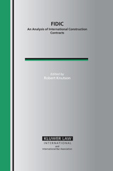 E-book, FIDIC, Abraham, Wilfred, Kluwer Law International