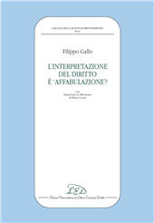 E-book, L'interpretazione del diritto è affabulazione?, LED