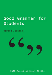 eBook, Good Grammar for Students, Jackson, Howard, Sage