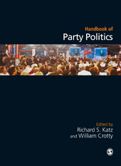 E-book, Handbook of Party Politics, Sage