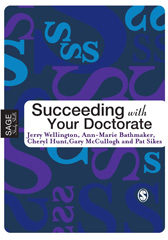 E-book, Succeeding with Your Doctorate, Wellington, Jerry, Sage