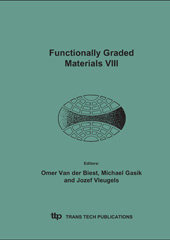 E-book, Functionally Graded Materials VIII, Trans Tech Publications Ltd